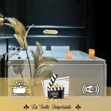 Une Escale A Bali Jacuzzi - Cinema - Self Check-In Le Petit-Quevilly Exterior photo