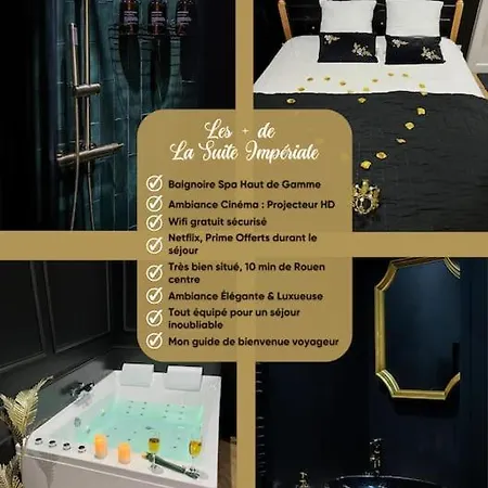 Une Escale A Bali Jacuzzi - Cinema - Self Check-In Le Petit-Quevilly Exterior photo